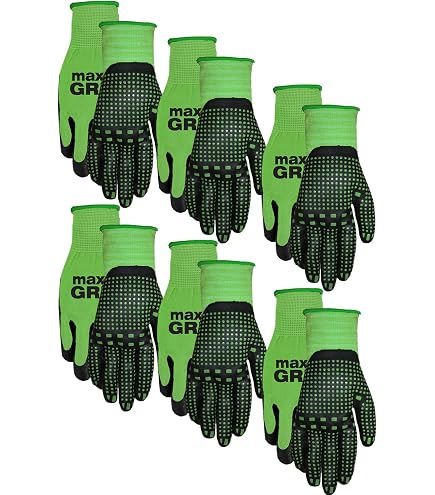 Amazon.com : Midwest Gloves & Gear 93-L-AZ-12 Max Grip, Single